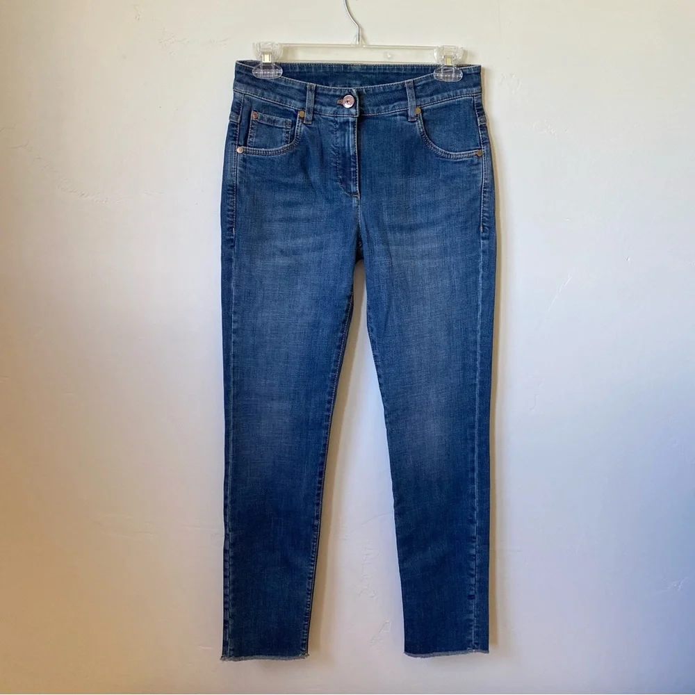 Bruno Cucinelli • Skinny High Rise Jeans - Picture 9 of 10
